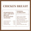 Peach Pet Freeze-Dried Chicken Variety Pack 3 Pack High Protein 3.5oz